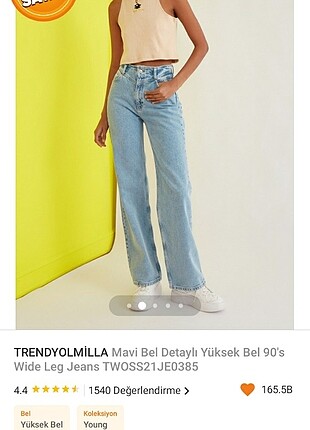 trendyolmilla wide leg jean (palazzo)