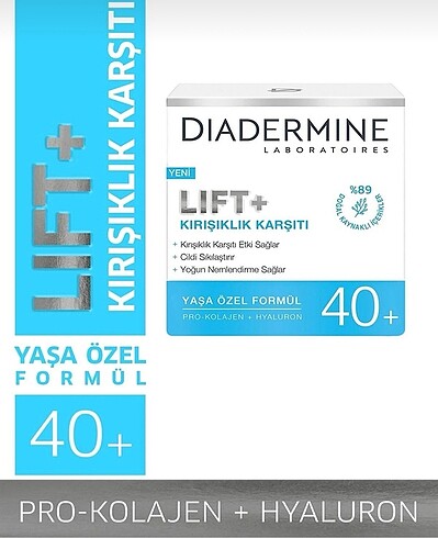 Diadermine LIFT+ kırışıklık karşıtı 40+