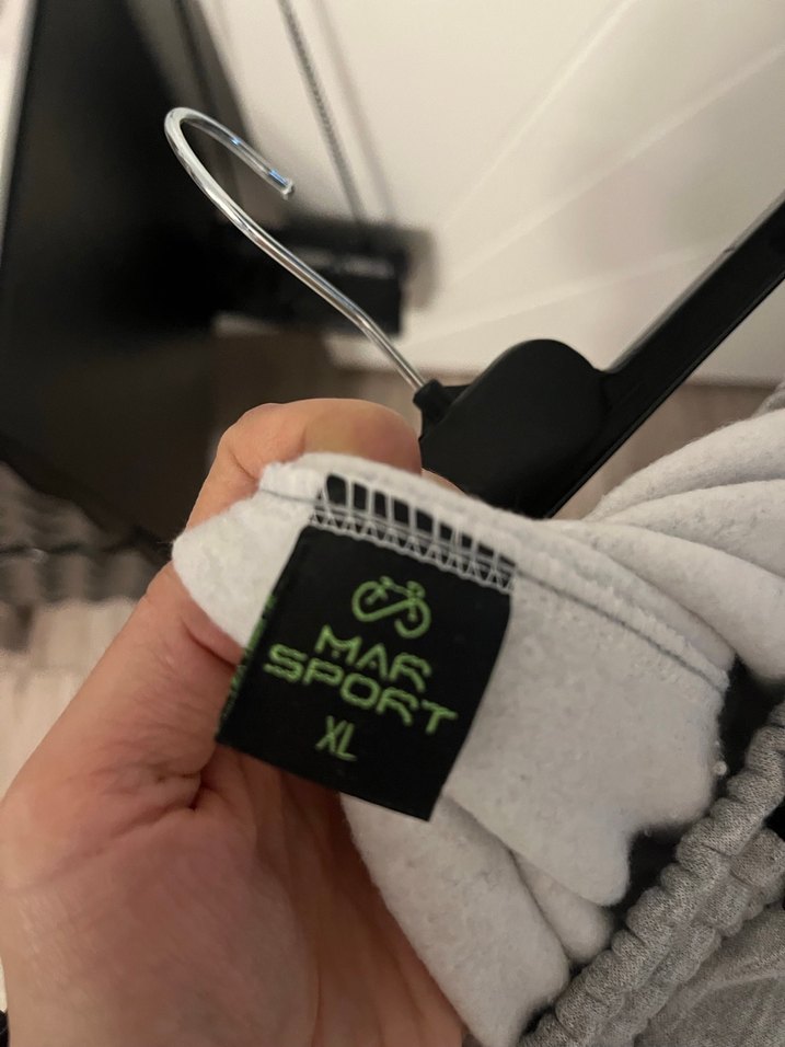 Gri erkek Sweatpant Jogger - Görsel 3