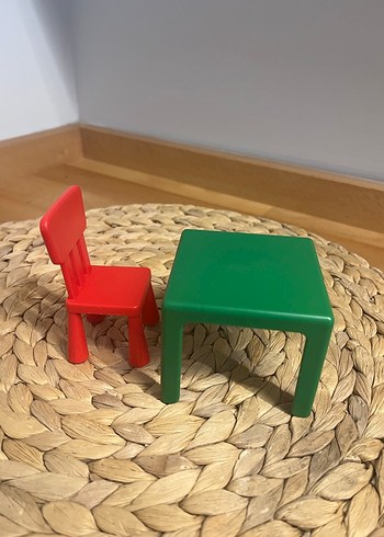 İkea oyuncak masa ve sandalye - Görsel 2