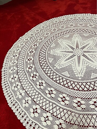 Beden Dantel fiskos masası örtüsü