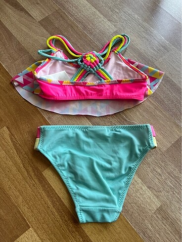 4 Yaş Beden çeşitli Renk Lcw kız çocuk bikini takımı