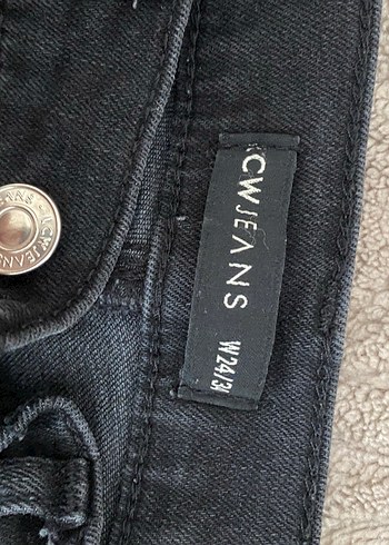 LC Waikiki Gri Kadın Kot Pantolon, Normal Boy, Tokalı
