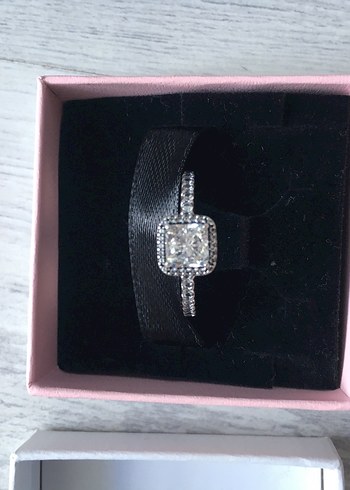 925 Ayar Gümüş Beaded Düğün Yüzüğü - Görsel 4