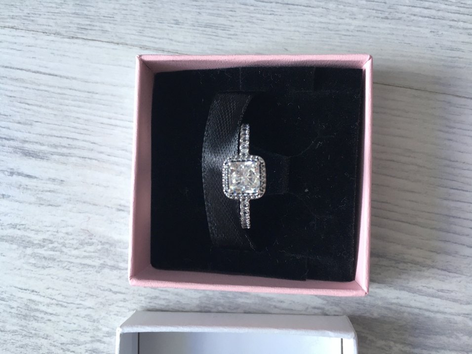 925 Ayar Gümüş Beaded Düğün Yüzüğü - Görsel 4