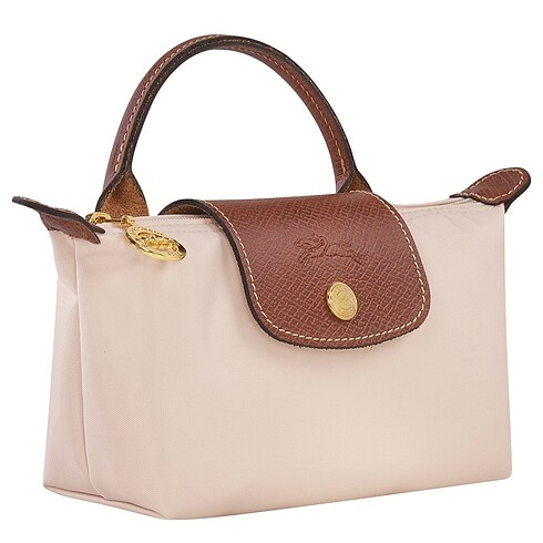 Longchamp Pochette Le Pliage Bej XS