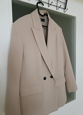 xs Beden Zara Oversize Vatkalı Blazer Ceket
