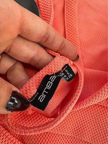 s Beden turuncu Renk Bluz crop
