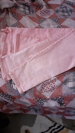 Pembe Lcwaikiki kot pantalon 