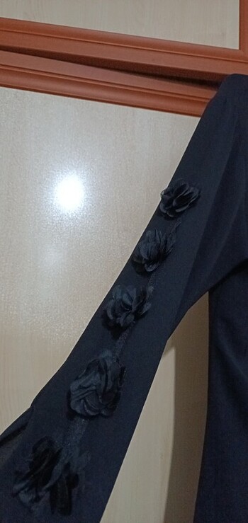 LC Waikiki Siyah krep tunik