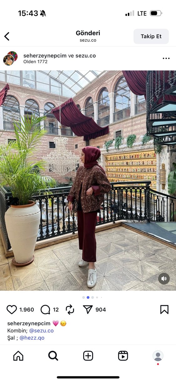 Bordo Gold Payetli Ceket tüvit zara sezuco - Görsel 2