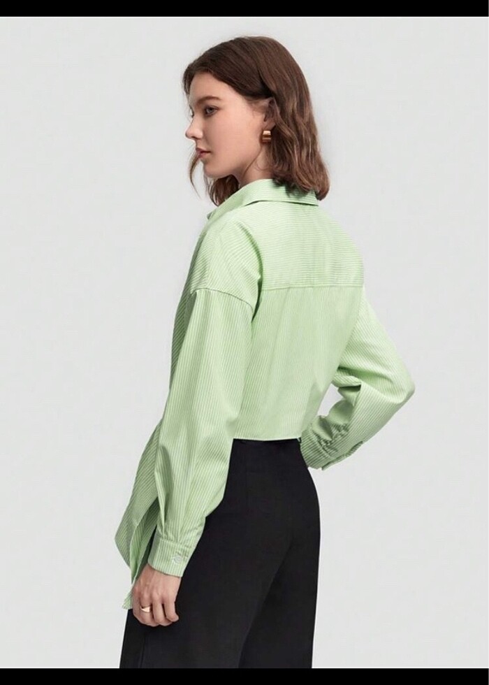 shein gömlek - Görsel 2