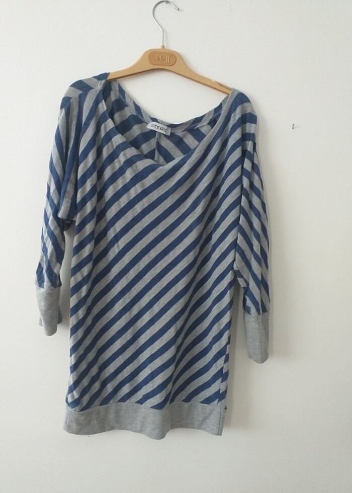 Çizgili bluz - Görsel 3