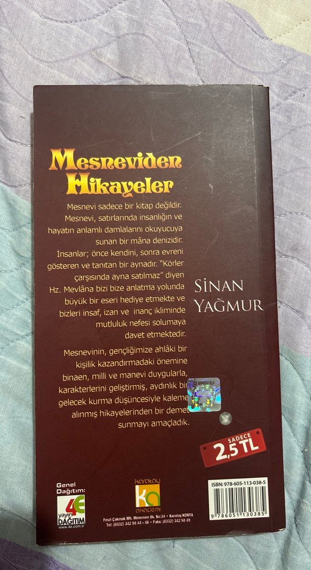 Mesneviden Hikayeler - Sinan Yağmur - Görsel 2