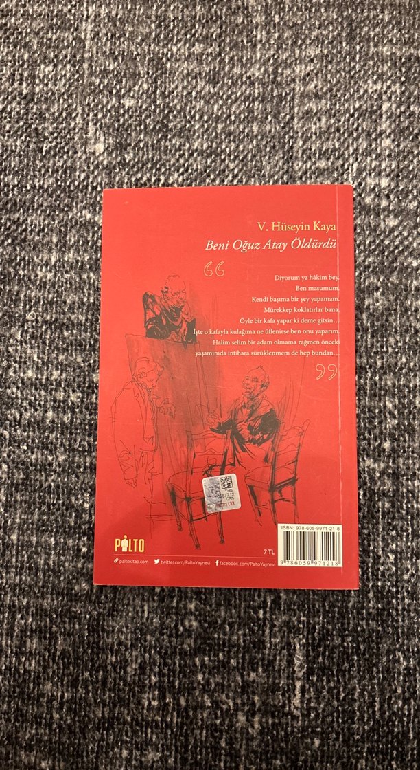 Beni Oğuz Atay Öldürdü - V. Hüseyin Kaya - Görsel 2