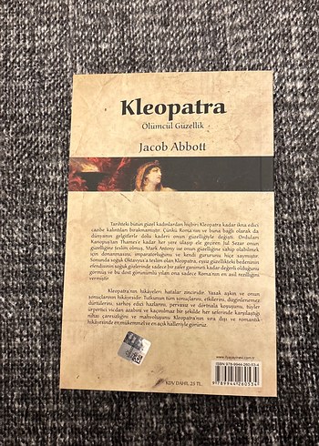 Kleopatra Ölümcül Güzellik - Jacob Abbott - Görsel 2