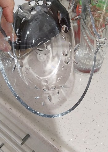 Şeffaf Cam Kase ve vazo - Görsel 2