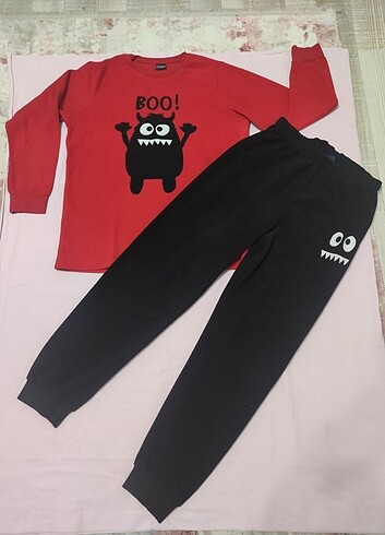 12-13 yaş kışlık pijama
