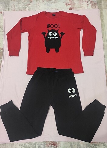 12-13 Yaş Beden 12-13 yaş kışlık pijama