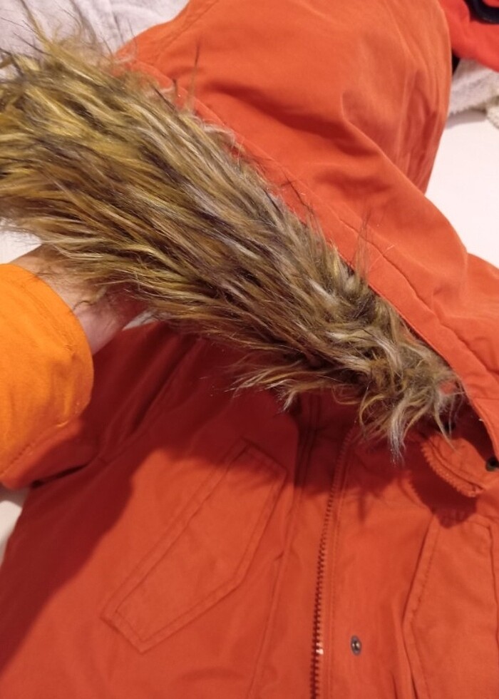 Kalın mont kaban - Görsel 3