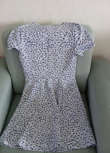 38 Beden mavi Renk H&M elbise 