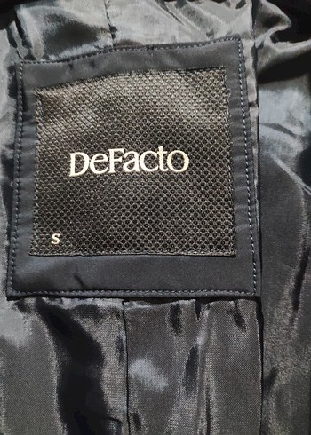 Düğmeli Lacivert Erkek Mont - Görsel 8