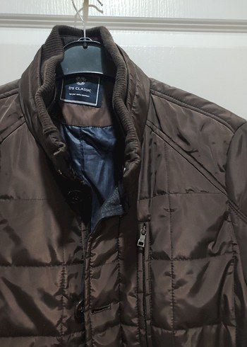 DS Damat Düğmeli Kahverengi Erkek Mont - Görsel 3