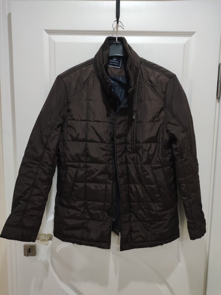 DS Damat Düğmeli Kahverengi Erkek Mont - Görsel 5