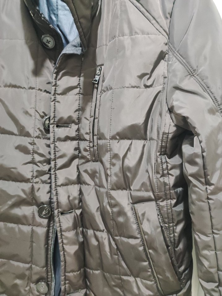 DS Damat Düğmeli Kahverengi Erkek Mont - Görsel 4