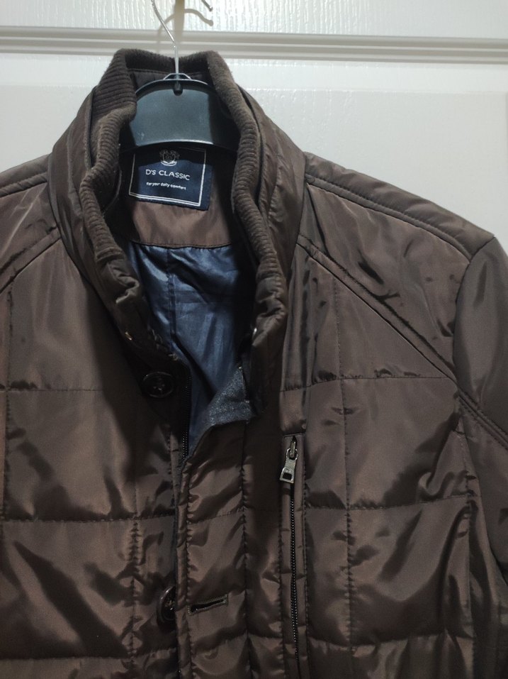 DS Damat Düğmeli Kahverengi Erkek Mont - Görsel 3