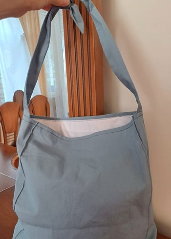 Zara Gri Düz Renkli Omuz Çantası