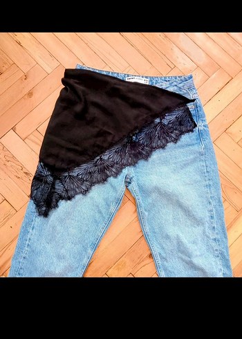 Zara Asimetrik Dantel Detayli Sac Bel Aksesuari