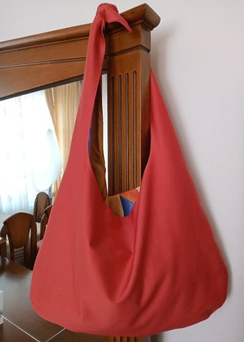 Zara Bohem Çok Renkli Bağlamalı Kadın Çantası