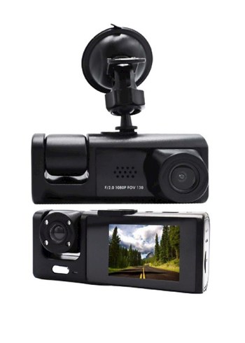 Çift Lensli Siyah Araç Kamerası - Görsel 3