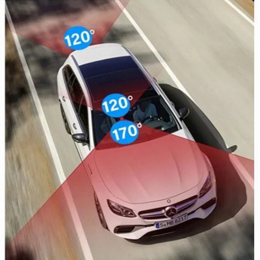 Çift Lensli Siyah Araç Kamerası - Görsel 5