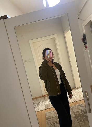 m Beden CROP MARKA BOMBER MONT