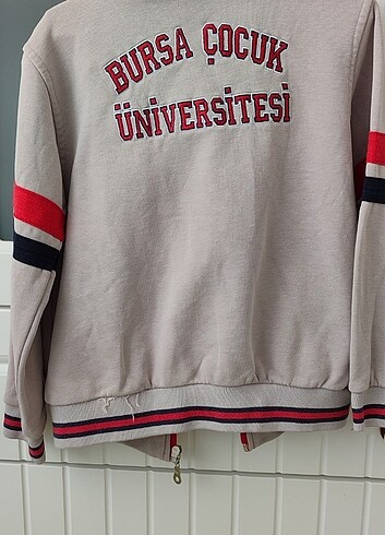 6 Yaş Beden Bursa Çocuk üniversitesi eşofman üstü