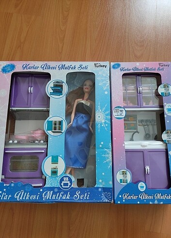 Frozen Barbie mutfak seti 
