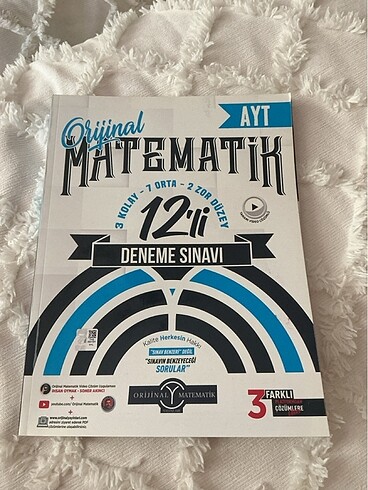 Orijinal AYT MATEMATİK DENEME