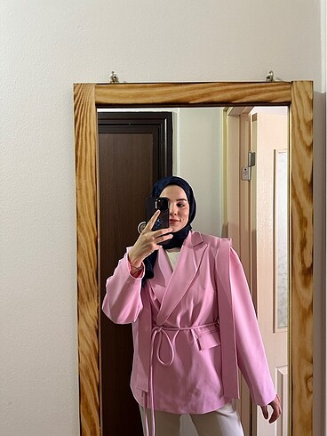 Diğer Pembe Blazer Ceket
