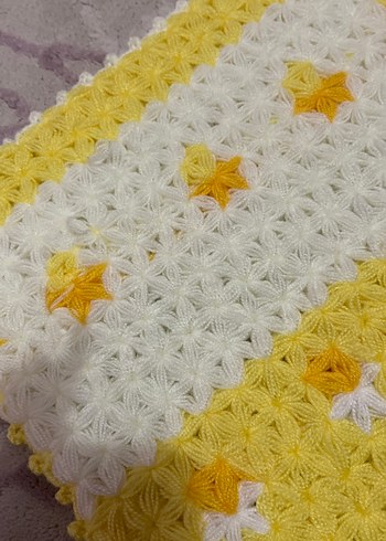 Sarı El Yapımı Banyo Süngeri - Görsel 2