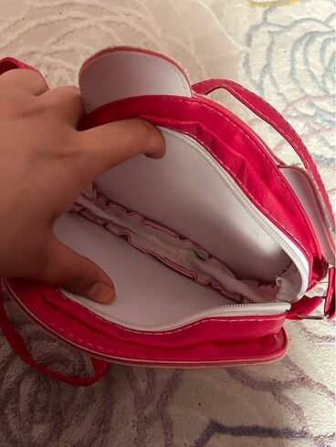 Kedili çocuk çantası - Görsel 3