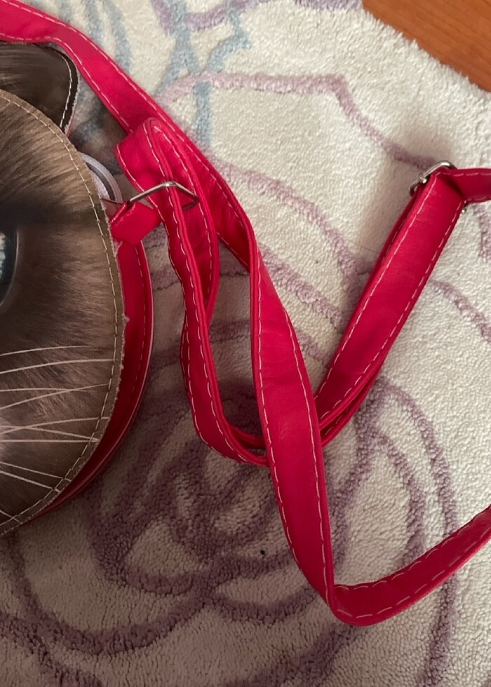 Kedili çocuk çantası - Görsel 4