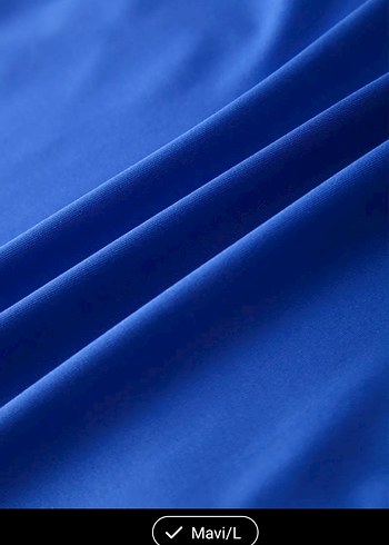 Mavi Fırfırlı Kadın üst hiç kullanilmadi - Görsel 5