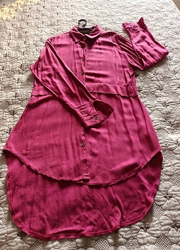 Fuşya S beden gomlek - Görsel 4