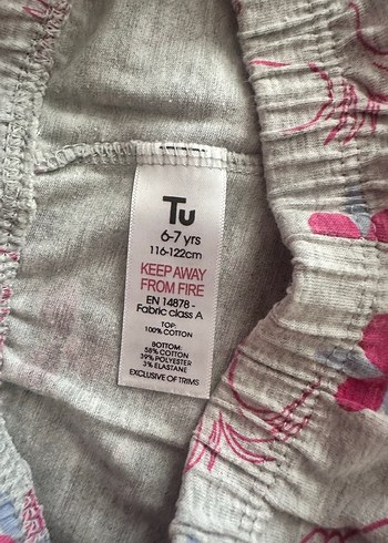 Diğer Queen Poppy Trolls 6-7 yaş pijama takımı