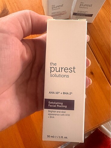 The Purest Solutions AHA+BHA Kırmızı Peeling