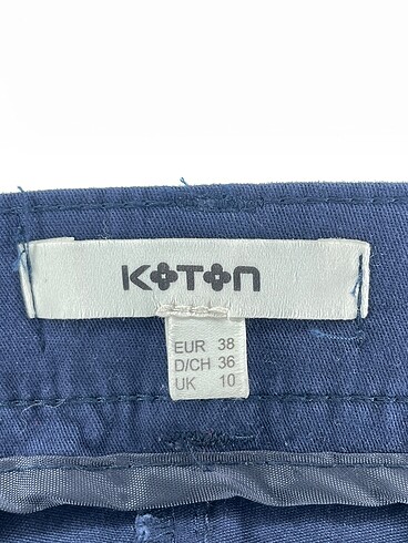 38 Beden lacivert Renk Koton Kumaş Pantolon %70 İndirimli.