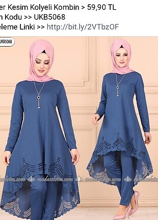 Tunik pantolon takım