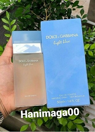 Dolce gabbana lıght blue 2 adet